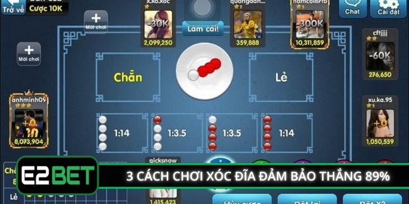 Bật mí 3 cách chơi xóc đĩa đảm bảo thắng 89%
